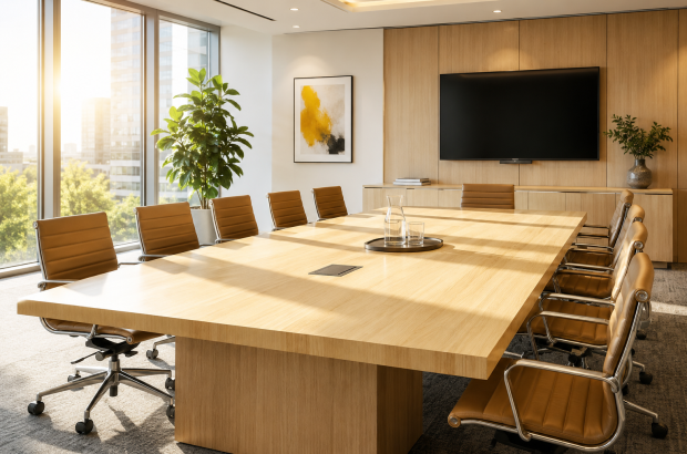 light maple veneer panel in direct sunlight